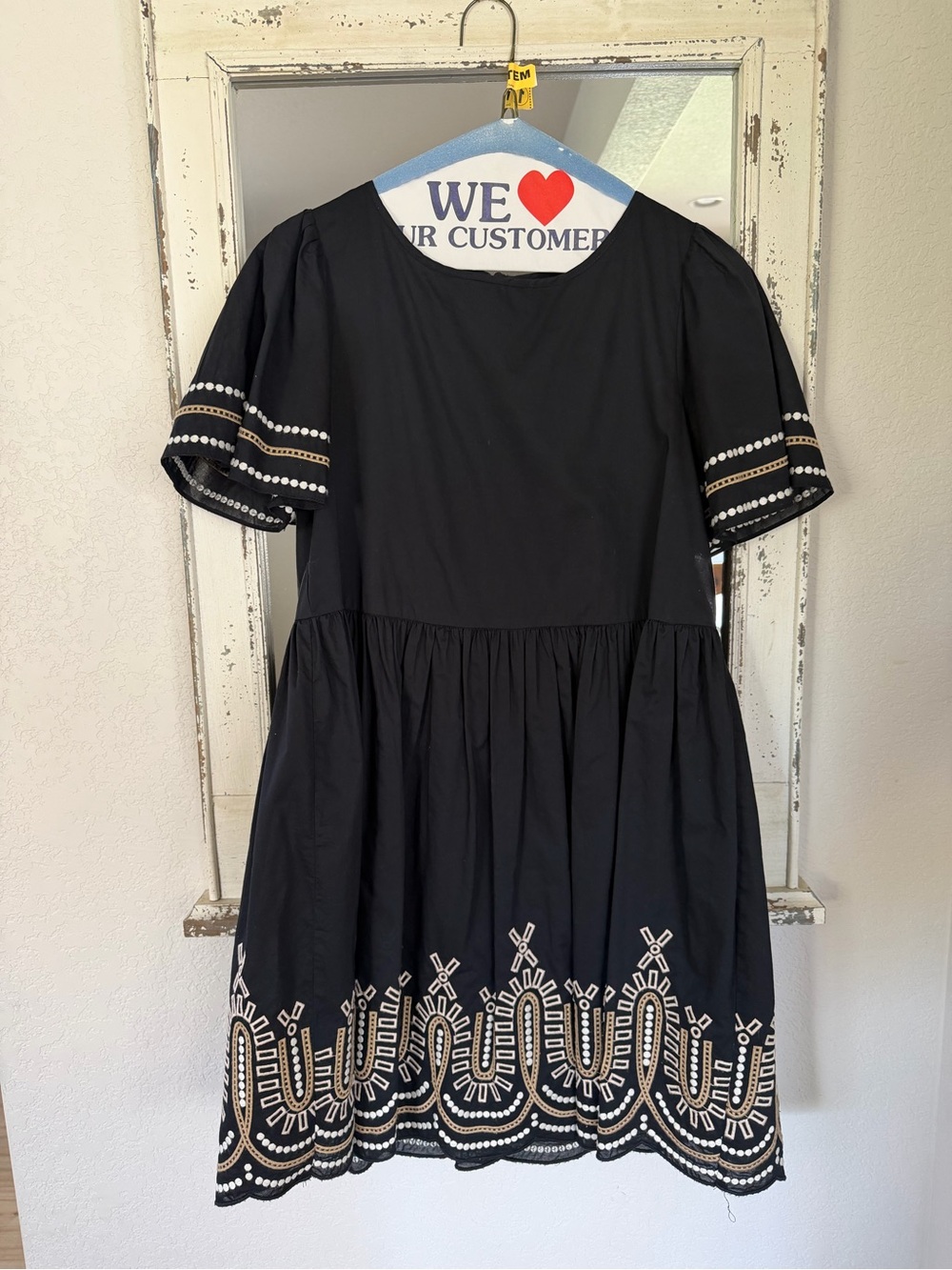 Madewell Black Women's Dress-xs